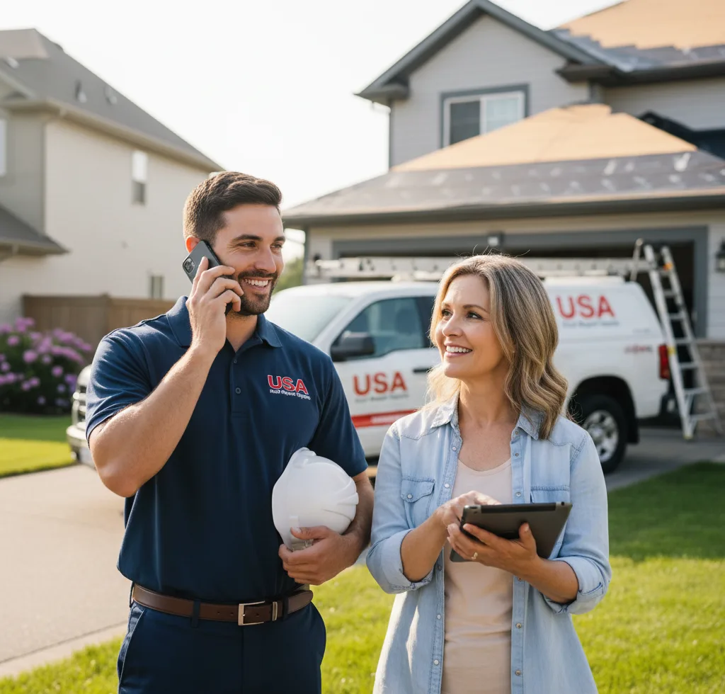 USA Roof Repair Experts customer support in Bridgeville